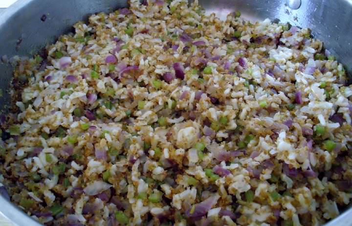 Stuffing for pumpkin.