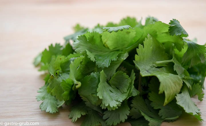 Cilantro for Spanish rice.